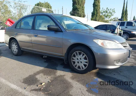 2004 Honda Civic Lx z USA, uszkodzony, nr VIN 2HGES16594H542841